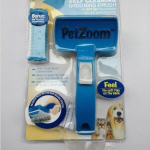 Cepillo de Limpieza PetZoom para Perros y Gatos