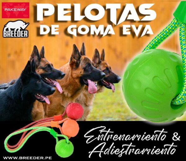 pelota de goma eva