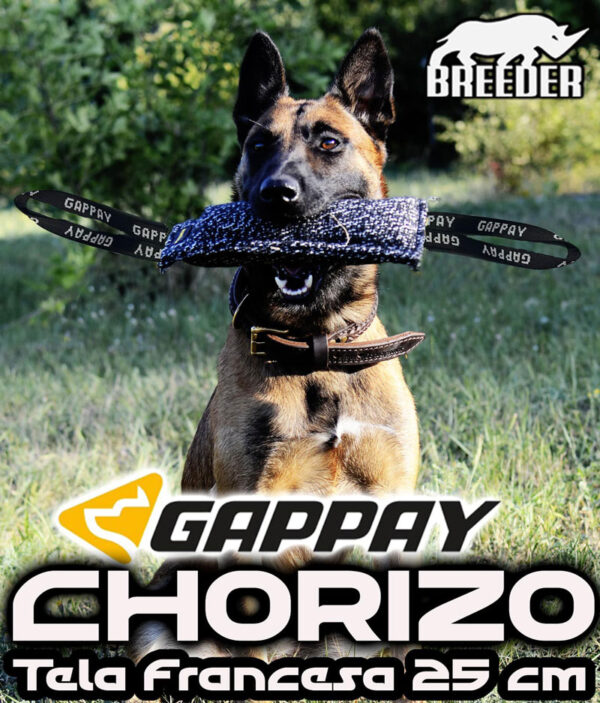 CHORIZO - MOTIVADOR DOBLE ASA TELA FRANCESA GAPPAY 25X5CM