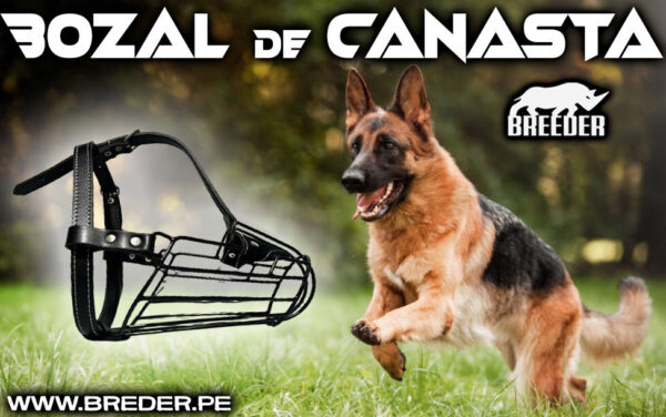 BOZAL CANASTILLA DE METAL - Imagen 2